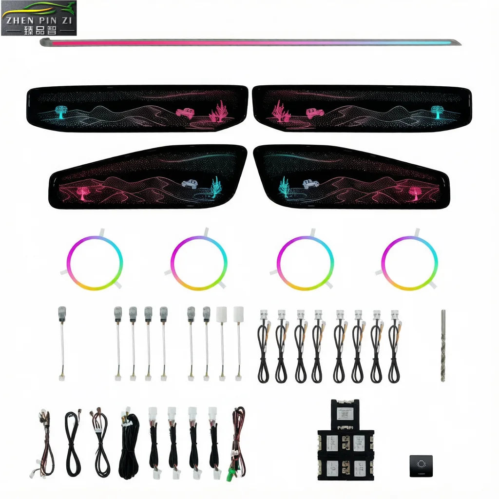 Kit LED d’ambiance Toyota Prado LC250 2024–2025 – photo 1