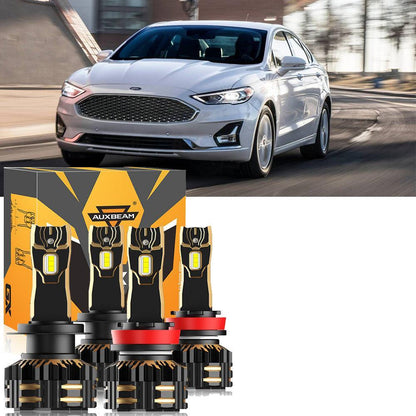 pour 2006-2017 Ford Fusion H7 H11 Ampoules de phare LED Bundle – vue 9 – NOVADOMIO