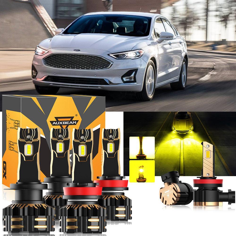 pour 2006-2017 Ford Fusion H7 H11 Ampoules de phare LED Bundle – vue 8