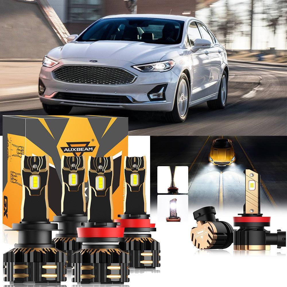 pour 2006-2017 Ford Fusion H7 H11 Ampoules de phare LED Bundle