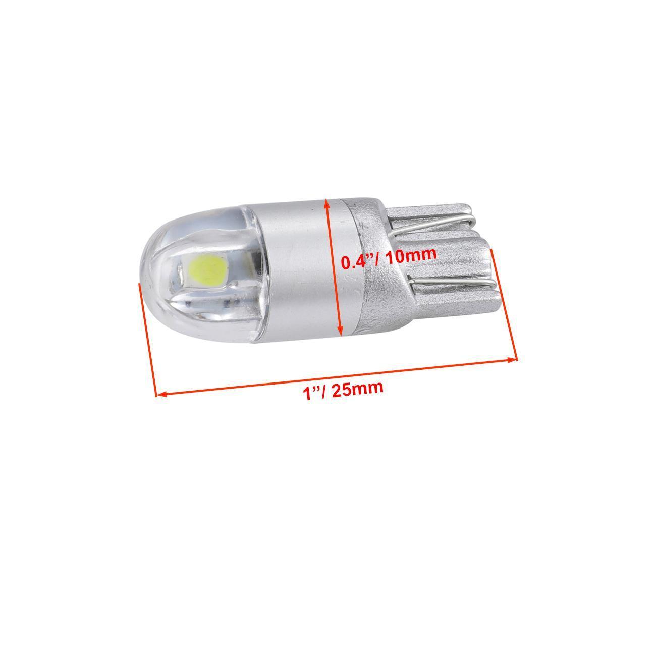 168 2825 W5W T10 LED Interior Light Bulbs 2w 300% plus lumineux Blue – 2 ampoules – vue 4