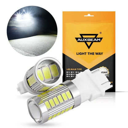 Kit d’ampoules LED feux de route/croisement 9005+9006 F-16 Plus série 28 000 lm CAN-bus intégré pour Chevrolet Silverado 2500