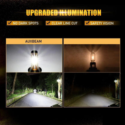 Kit d’ampoules LED feux de route/croisement F-16 Plus série CAN-bus intégré pour Mercedes-Benz CLK55 AMG avec phares