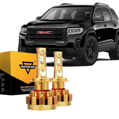 pour 2007-2012 GMC Acadia F-16 Plus série CANbus intégré qualité automobile 14000LM Ampoules LED kit feux de route /