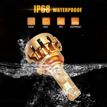 Kit d’ampoules LED feux de route/croisement F-16 Plus série CAN-bus intégré 14 000 lm pour GMC Sierra 1500 2000–2001 – vue 6