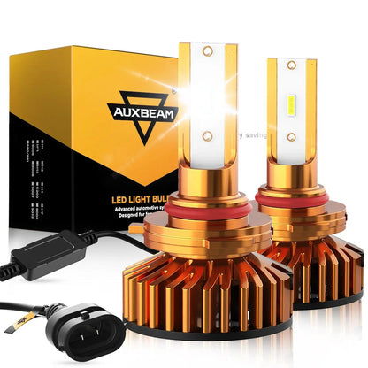 9005 Ampoules de phare LED 52W 10000LM F2 série format compact 6500K blanc froid – 2 ampoules – vue 9 – NOVADOMIO