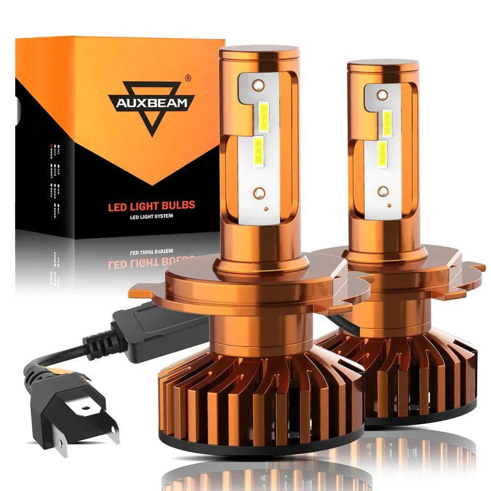 format compact F2 série 10000LM 52W Ampoules de phare LED 6500K blanc froid – vue 11