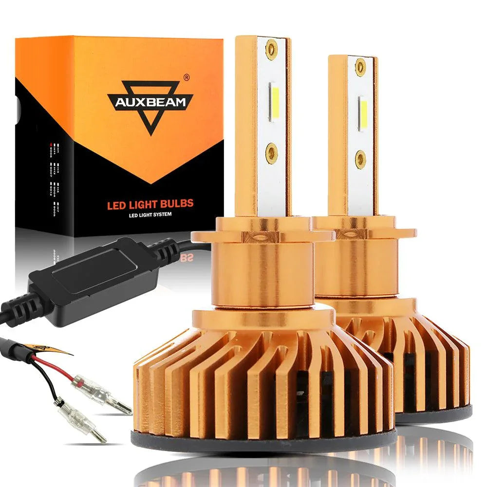 format compact F2 série 10000LM 52W Ampoules de phare LED 6500K blanc froid – vue 17