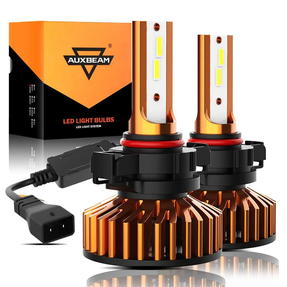 format compact F2 série 10000LM 52W Ampoules de phare LED 6500K blanc froid – vue 16