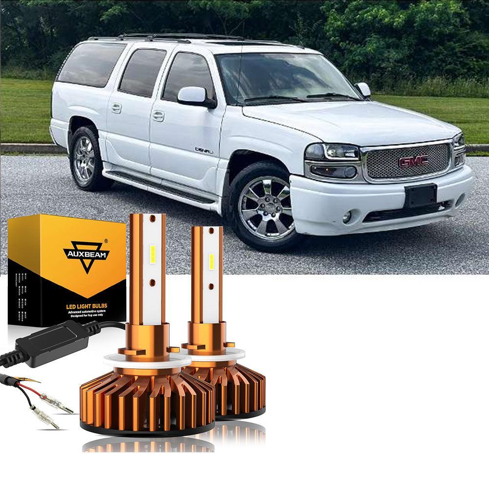 pour 2002-2006 GMC Yukon XL 1500 9005 9006 Ampoules de phare LED Bundle – vue 5