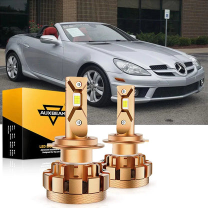 Kit d’ampoules LED feux de route/croisement pour Mercedes-Benz SLK300 avec phares HID 2009–2011 – vue 2 – NOVADOMIO