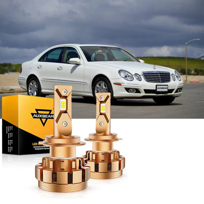 Kit d’ampoules LED feux de route/croisement pour Mercedes-Benz E320 avec phares HID 2000–2007 – vue 9 – NOVADOMIO