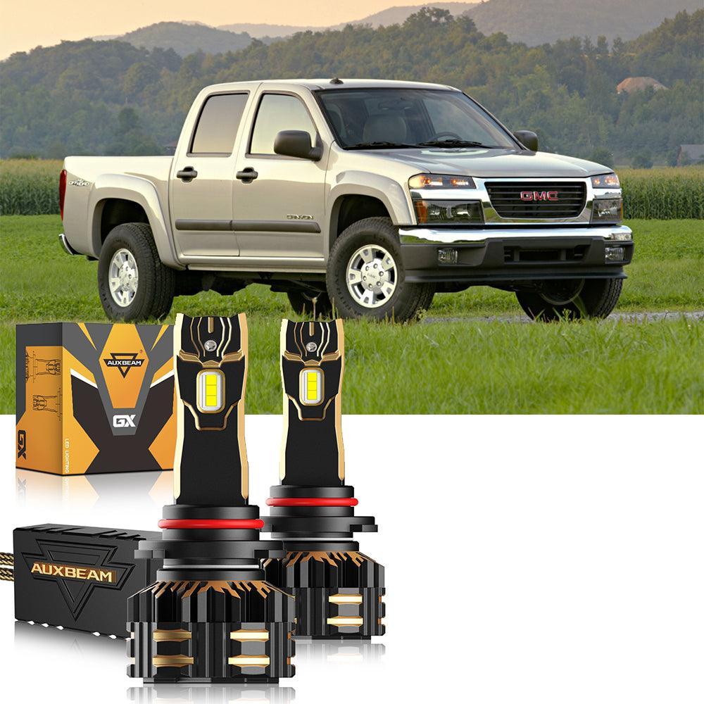 pour 2004-2012 GMC Canyon 9005 9006 Ampoules de phare LED Bundle – vue 12