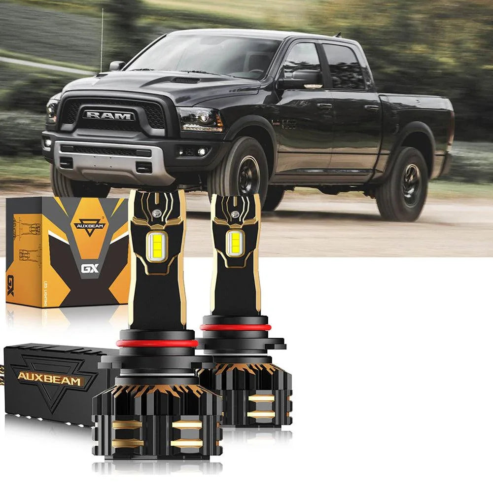 pour 2015 Ram 1500 (without projector-type headlights) 9005 H11 Ampoules de phare LED Bundle – vue 15