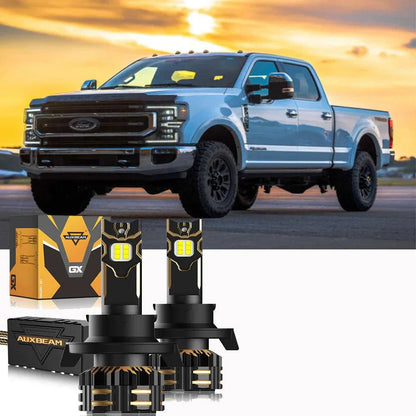 pour 2020 Ford F-250 Super Duty H13 Ampoules de phare LED Bundle – vue 13 – NOVADOMIO