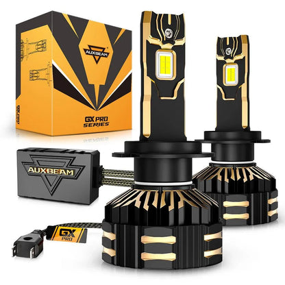 H7 Ampoules de phare LED 190W 35000LM GX-PRO série 6500K blanc froid – 2 ampoules – NOVADOMIO