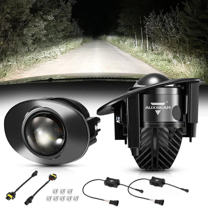 2″ 70 W Bi-LED lentille projecteur antibrouillard 6 000 K HD Lens pour Toyota/Honda | lot de 2 – vue 11 – NOVADOMIO