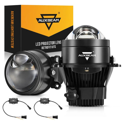 3″ 90 W Bi-LED lentille projecteur antibrouillard 6 000 K Hyperboloid Lens antibrouillard avec Matrix auxiliaire Beam pour