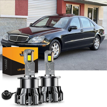 Kit d’ampoules LED feux de route/croisement pour Mercedes-Benz S500 avec phares HID 2000–2006 – vue 10 – NOVADOMIO