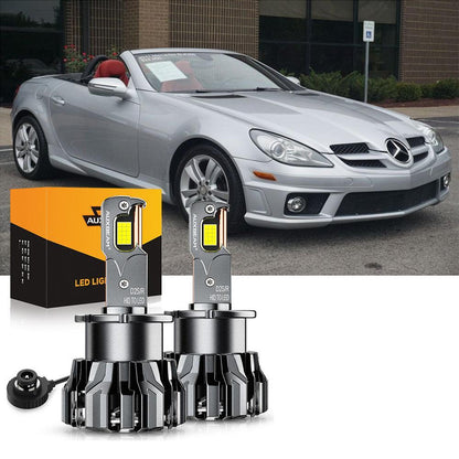 Kit d’ampoules LED feux de route/croisement pour Mercedes-Benz SLK300 avec phares HID 2009–2011 – vue 10 – NOVADOMIO