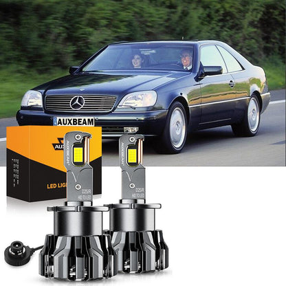 Kit d’ampoules LED feux de route/croisement pour Mercedes-Benz CL500 avec phares HID 2000–2009 – vue 10 – NOVADOMIO