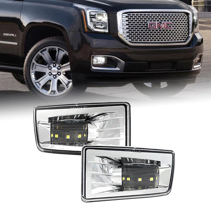 Lot de 2 36 W chromé LED antibrouillards 5202 pour GMC YUKON 2015–2016 – NOVADOMIO