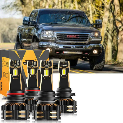 Kit d’ampoules LED de phare 9005 9006 pour GMC Sierra 2500 2000–2002 – vue 12 – NOVADOMIO