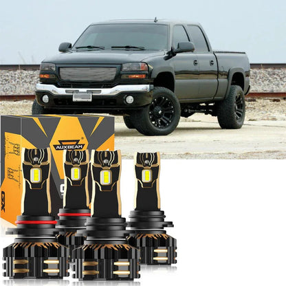 Kit d’ampoules LED de phare 9005 9006 pour GMC Sierra 2500 HD 2001–2002 – vue 11 – NOVADOMIO