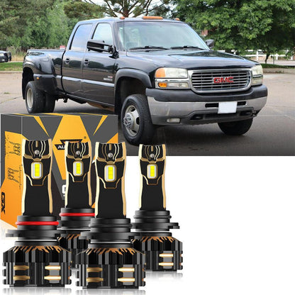 Kit d’ampoules LED de phare 9005 9006 pour GMC Sierra 3500 2001–2002 – vue 11 – NOVADOMIO