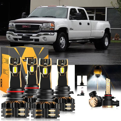 Kit d’ampoules LED de phare 9005 9006 pour GMC Sierra 3500 Classic 2007 – NOVADOMIO