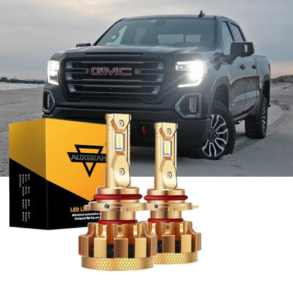 Kit d’ampoules LED feux de route/croisement F-16 Plus série CAN-bus intégré 14 000 lm pour GMC Sierra 1500 (Base HT SL SLE