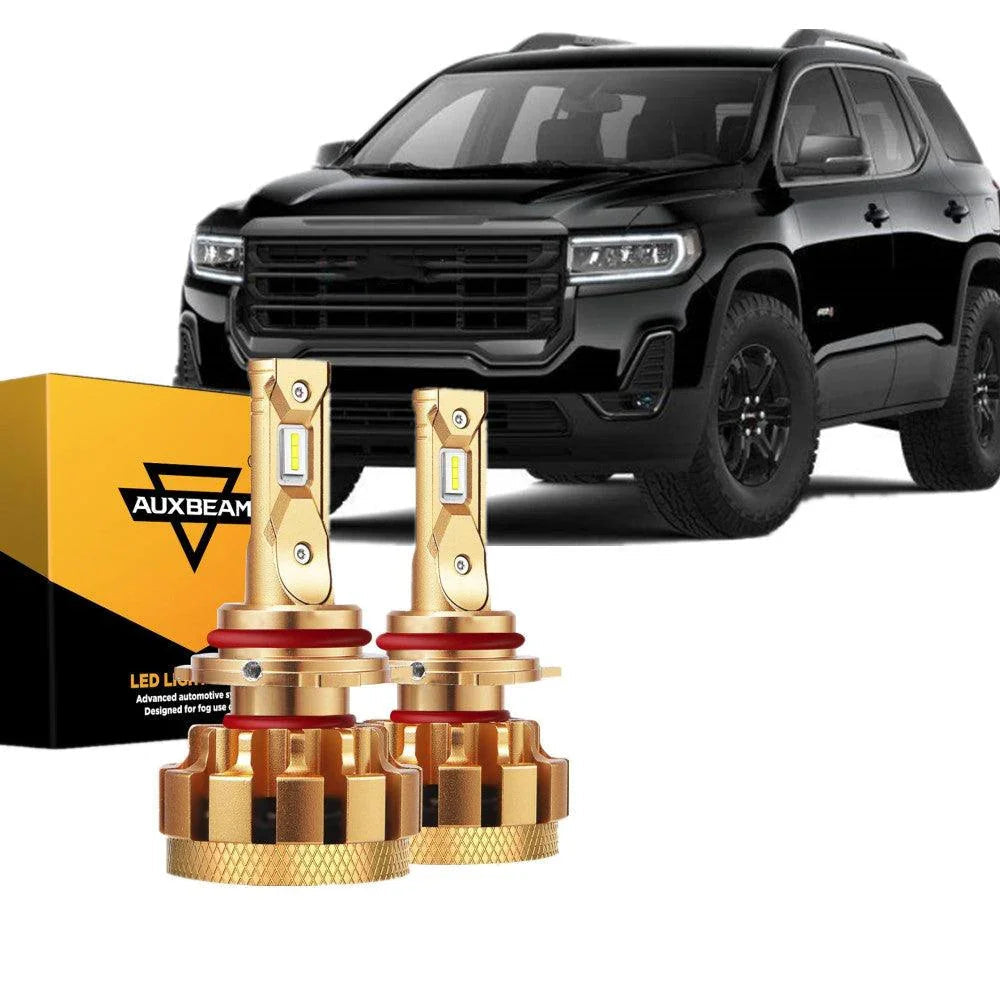 pour 2013-2019 GMC Acadia(avec halogen headlights) F-16 Plus série Built-in Canbus Automotive Grade 14000LM Ampoules LED Hig…