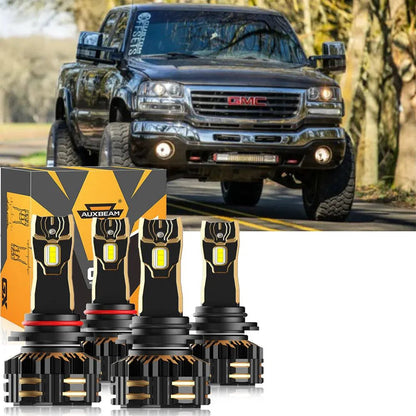 Kit d’ampoules LED de phare 9005 9006 pour GMC Sierra 2500 2003–2004 – vue 12 – NOVADOMIO