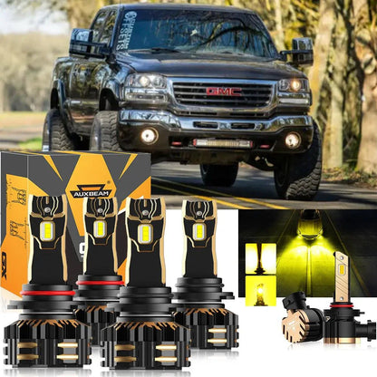 Kit d’ampoules LED de phare 9005 9006 pour GMC Sierra 2500 2003–2004 – vue 11 – NOVADOMIO