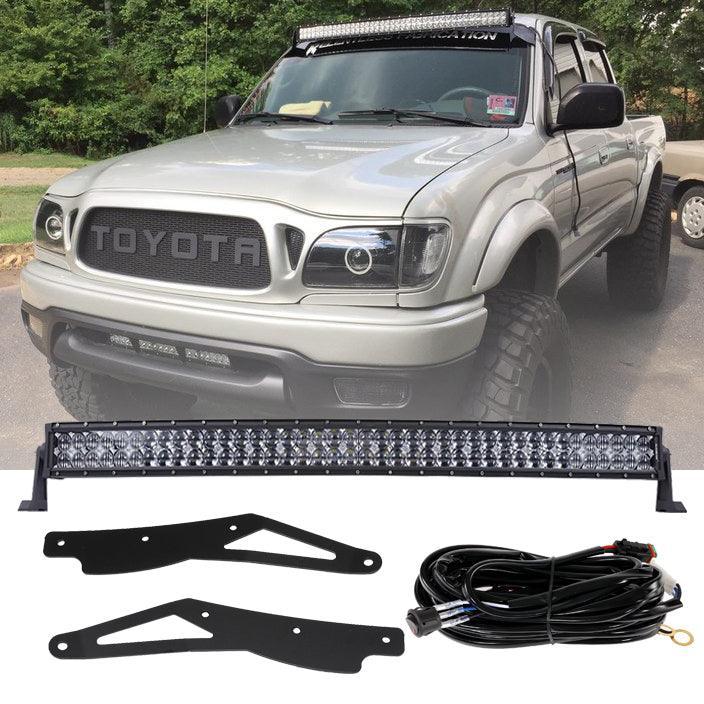 42 Inch 5D série Curved Barres LED + 42" Curved Barres LED Windshield Mount Brackets