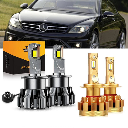 Kit d’ampoules LED feux de route/croisement pour Mercedes-Benz CL63 AMG avec phares HID 2008–2009 – NOVADOMIO