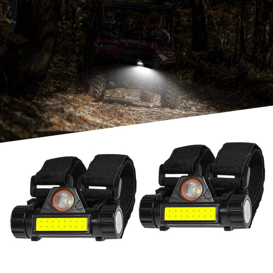 (2pcs/set) Dome Light UTV Interior Light Universal Roll Bar Cage Mount pour UTV, ATV, Golf Cart, Bike, Boat