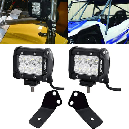 4″ Classic-SM série double rangée Projecteurs LED compacts Spot/faisceau large & montant A support de montage pour 2016–2021