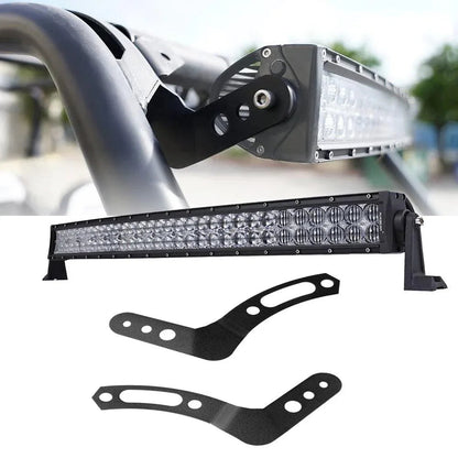32″ 5D série droit/courbé Barres LED & Upper Barres LED supports de montage Combo pour 2013–2021 Polaris RZR XP1000 &