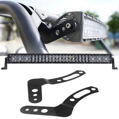 32″ 5D série droit/courbé Barres LED & Upper Barres LED supports de montage Combo pour 2013–2021 Polaris RZR XP1000 &