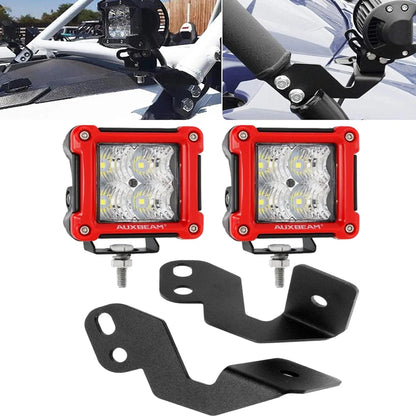 3″ projecteurs LED compacts Spot/faisceau large & montant A support de montage pour 2014–2020 POLARIS RZR XP 1000, 2015–2020