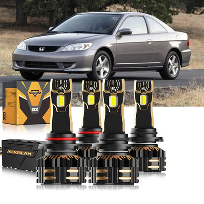 Kit d’ampoules LED de phare 9005 9006 pour Honda Civic 2004–2005 – NOVADOMIO