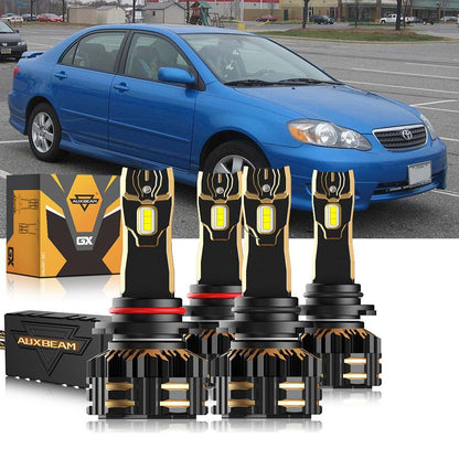 Kit d’ampoules LED de phare 9005 9006 pour Toyota Corolla 2005–2008 – vue 11 – NOVADOMIO