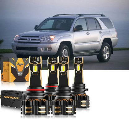 Kit d’ampoules LED de phare 9005 9006 pour Toyota 4Runner 2003–2004 – vue 11 – NOVADOMIO