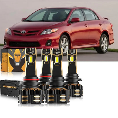 Kit d’ampoules LED de phare 9005 9006 pour Toyota Corolla 2009–2013 – vue 11 – NOVADOMIO
