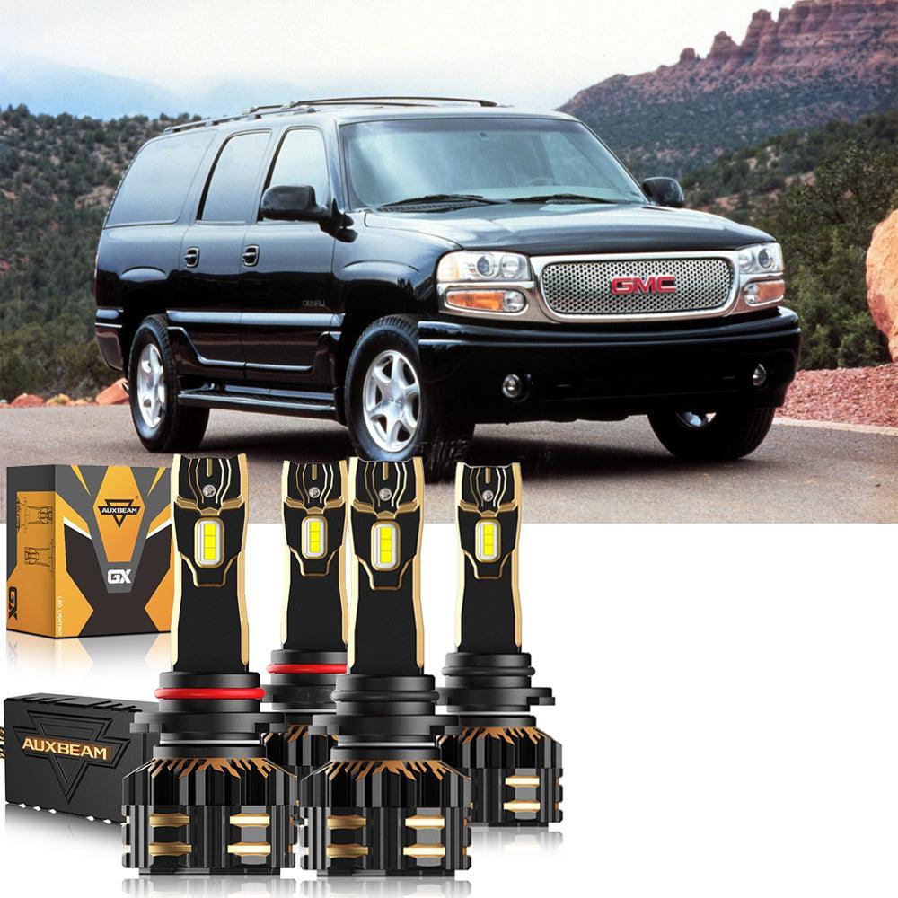 pour 2000-2001 GMC Yukon 9005 9006 Ampoules de phare LED Bundle – vue 10