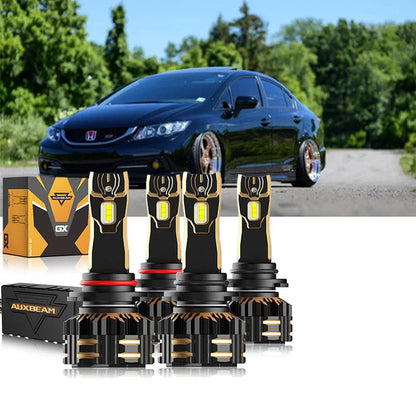 Kit d’ampoules LED de phare 9005 H11 9006 pour Honda Civic 2014–2015 – vue 10 – NOVADOMIO