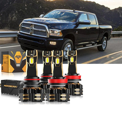 Kit d’ampoules LED de phare 9005 H11 pour Ram 2500 (sans projector-type phares) 2013–2015 – vue 15 – NOVADOMIO