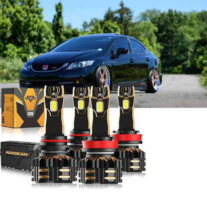 Kit d’ampoules LED de phare 9005 H11 9006 pour Honda Civic 2014–2015 – vue 19 – NOVADOMIO