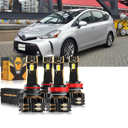 Kit d’ampoules LED de phare 9005 H11 pour Toyota Prius V 2012–2018 – vue 12 – NOVADOMIO